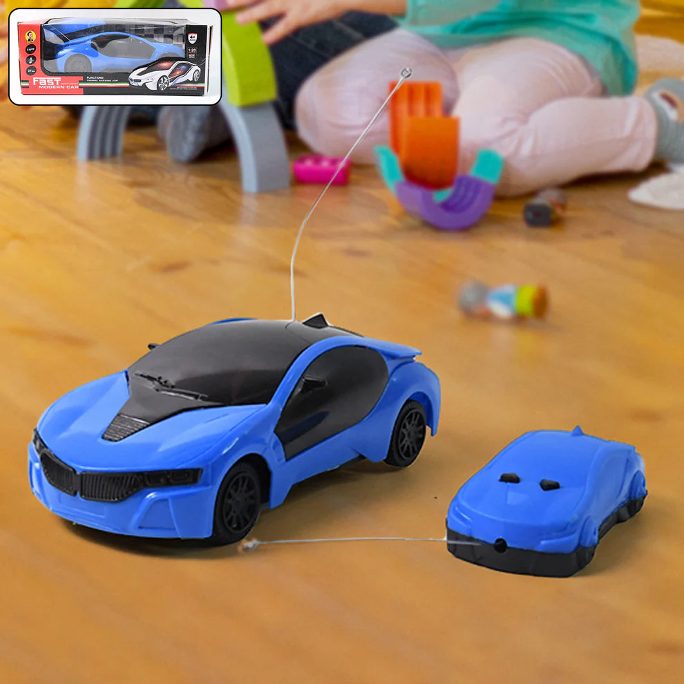 Remote Control Fast Modern Racing Car 3d Light With Go Forward And Backward - 4451