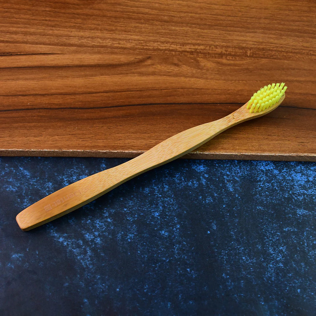 Wooden  Bamboo Brush Toothbrush Ultra Soft Bristles (1 Pc)