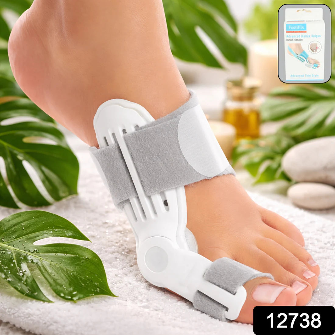 Bunion Support Splint. Valgus And Bunion Valgus Corrector Hallux Valgus Corrector Adjustable Bunion Valgus Protective Cover For Men And Women - 12738