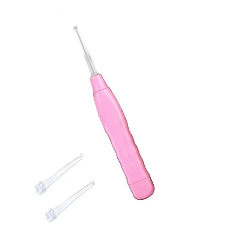 Led Flashlight Earpick With Tweezer (2 pc)