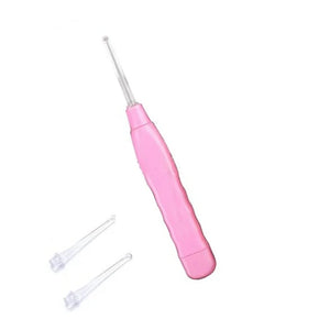 Led Flashlight Earpick With Tweezer (2 pc)