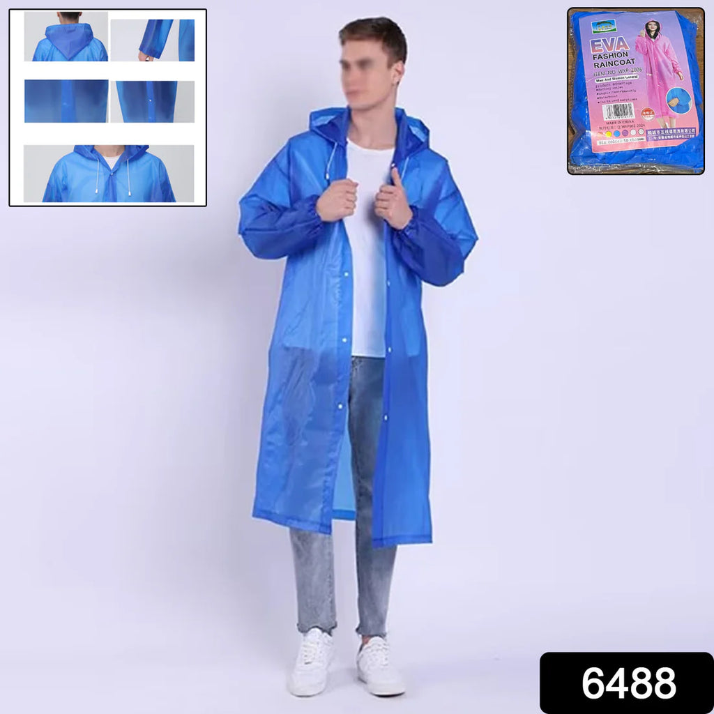 Mix Size Portable Student Rain Coat Kids Girls  Boys Outdoor Traveling Eva Material Raincoatrain Wearrain Suit For Outdoor Accessory (1pc) - 6488