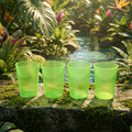 5560 Plastic Tumblers Lightweight Cups  Glass Reusable Drinking Cups Restaurant Cups Dishwasher Safe Beverage Tumblers Glasses For Kitchen Water Transparent Glasses 4 Pc Set