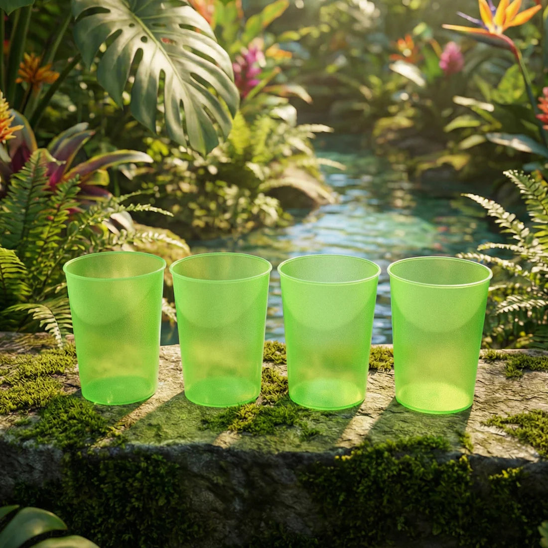 5560 Plastic Tumblers Lightweight Cups  Glass Reusable Drinking Cups Restaurant Cups Dishwasher Safe Beverage Tumblers Glasses For Kitchen Water Transparent Glasses 4 Pc Set