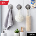 Self- Adhesive Hooks Heavy Duty Wall Hooks Hangers Stainless Steel Waterproof Sticky Hooks For Hanging Robe Coat Towel Kitchen Bathroom And.