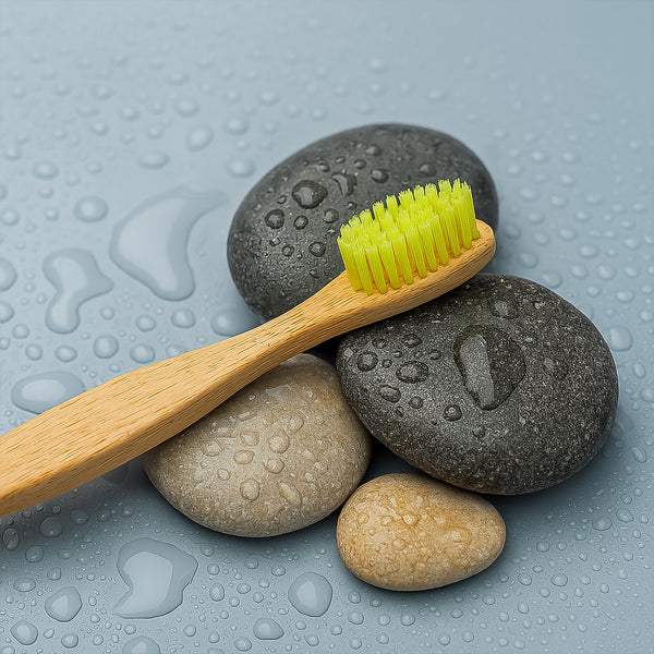 Wooden  Bamboo Brush Toothbrush Ultra Soft Bristles (1 Pc)