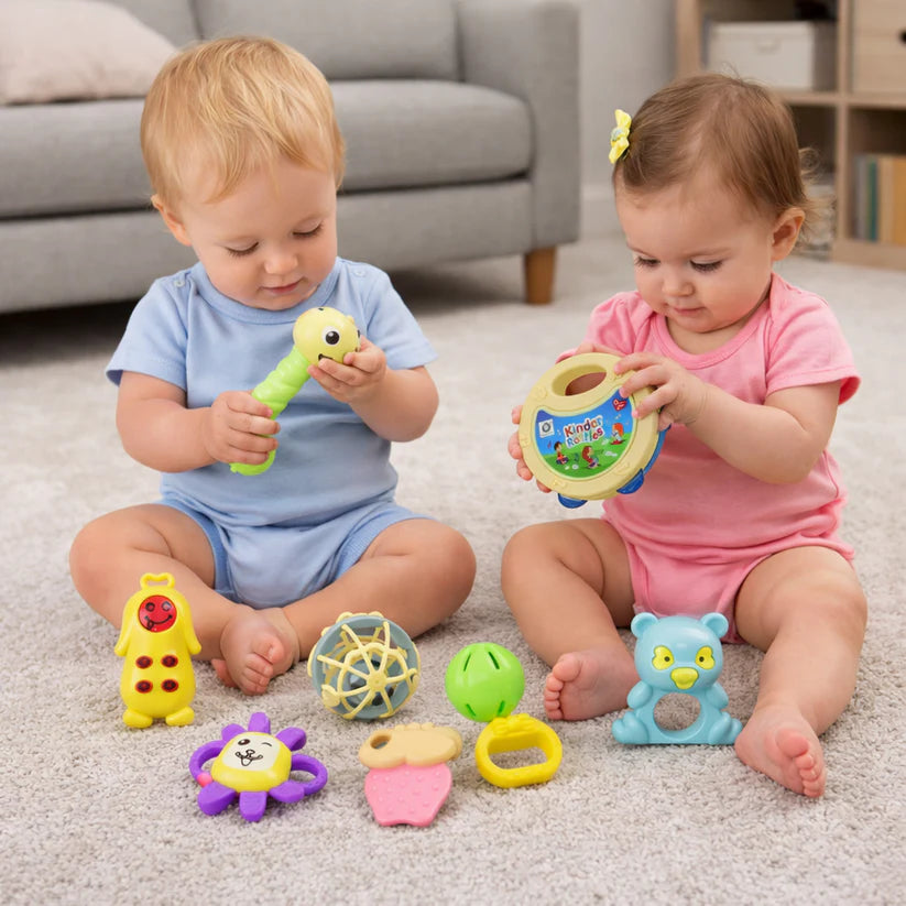 At37 Rattles Baby Toy And Game For Kids For Playing And Enjoying Purposes. - 1937