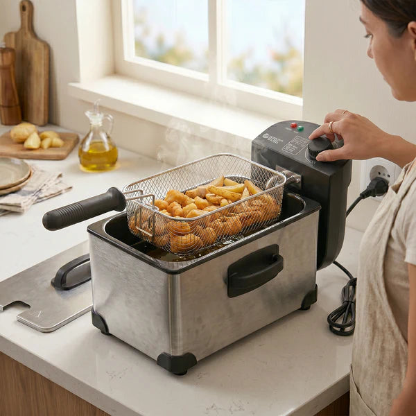 Orbit Heavy Duty 2000w Deep Fryer With 3.5 Litre Oil Capacity