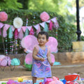 Baby Girls Fairy Nylon Butterfly Wings Costume Butterfly Fairy Angel Wing Wand And Hairband Multi- Color For Party (1pc) -  3293