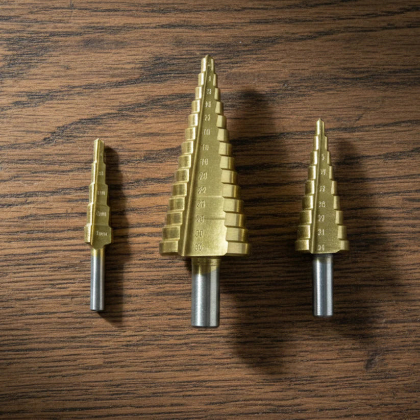 3x Large Hss Steel Step Cone Drill Titanium Bit Set Hole Cutter (4-32 4-20 4-12mm) - 437