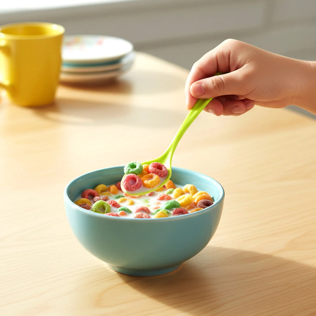 Fancy Spoon Used While Eating And Serving Food Stuffs Etc. - 0112a