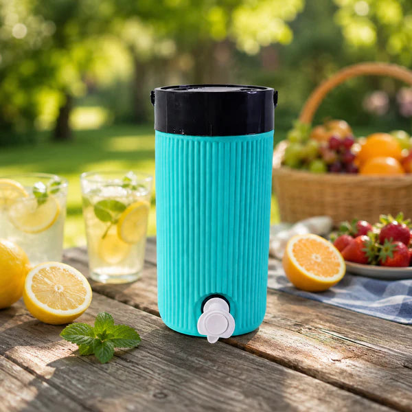 Insulated Water Jug With Tap (2.5ltr) Leakproof Travel Cooler