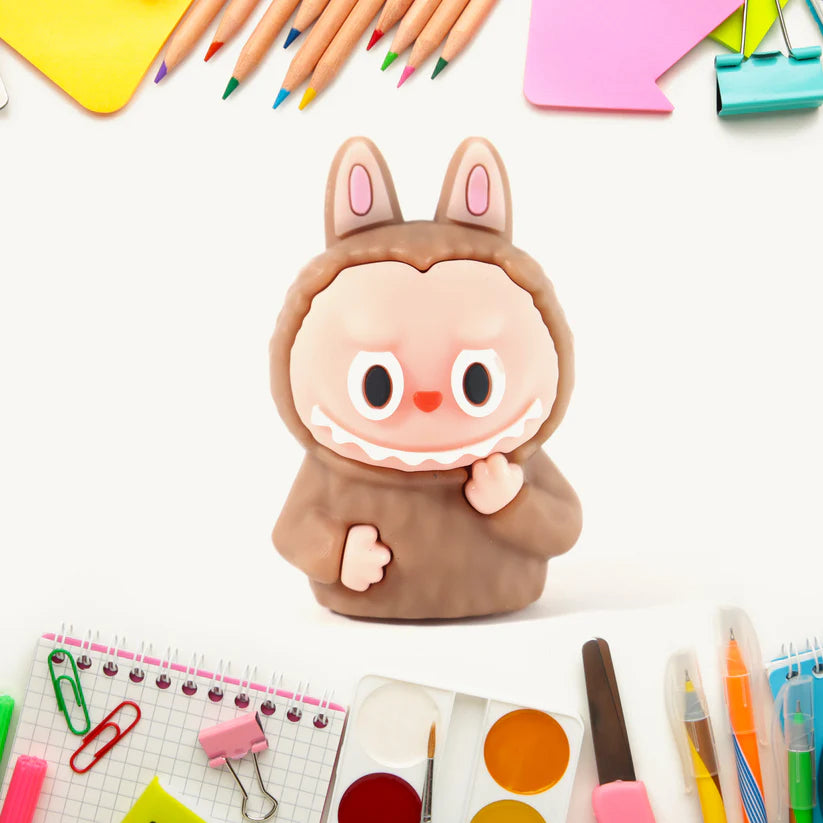 Cartoon 2 In 1 Cute Eraser With Pencil Sharpener (1 Pc  Mix Design)