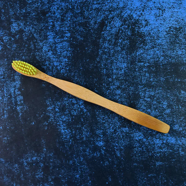 Wooden  Bamboo Brush Toothbrush Ultra Soft Bristles (1 Pc)