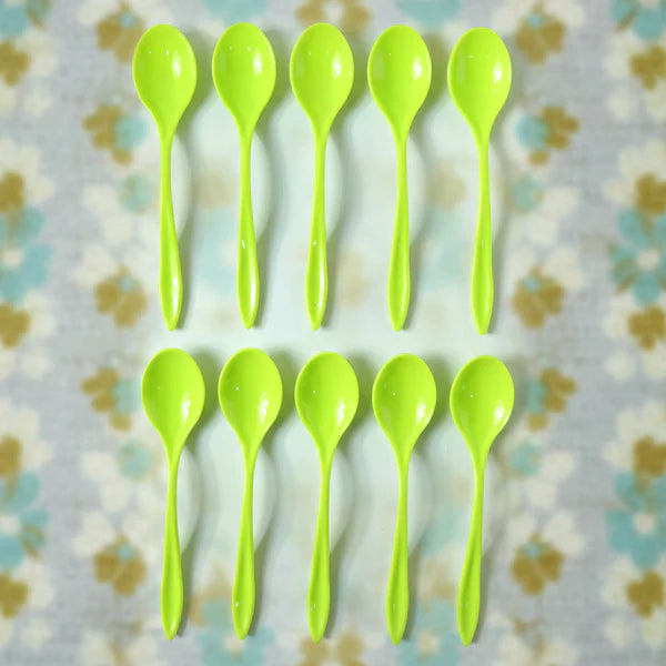 Fancy Spoon Used While Eating And Serving Food Stuffs Etc. - 0112a