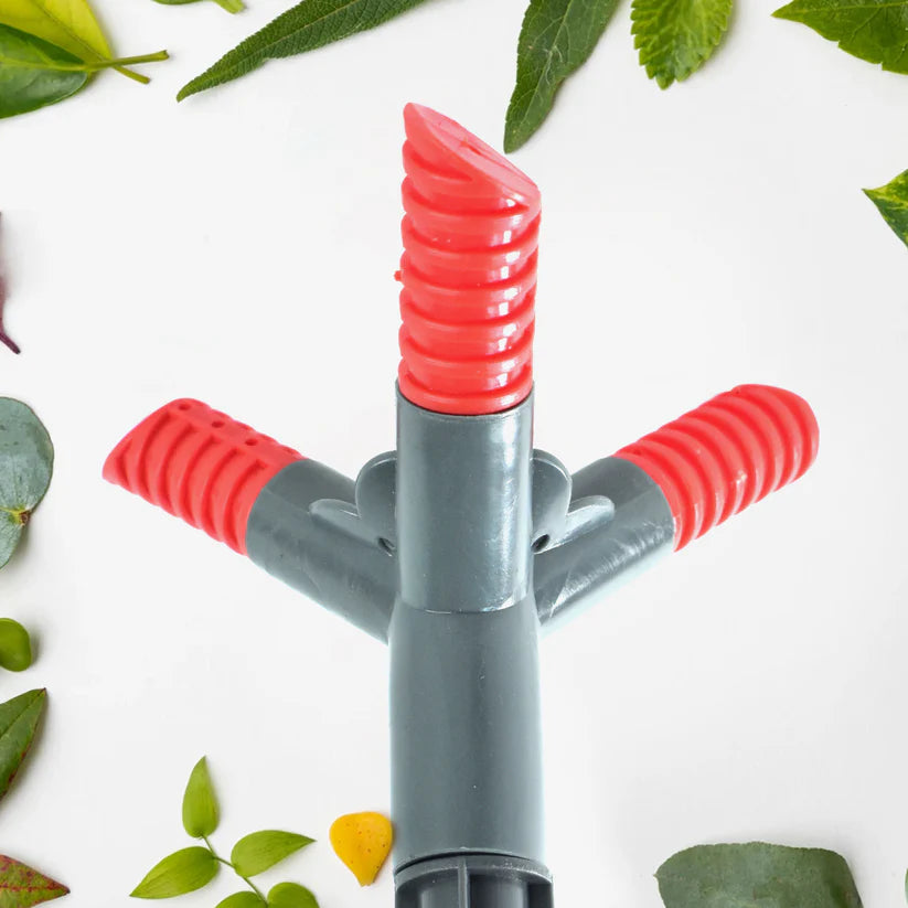 Garden Sprinkler 360  Rotating Adjustable Round 3 Arm Lawn Water Sprinkler For Watering Garden Plantspipe Hose Irrigation Yard Water Sprayer