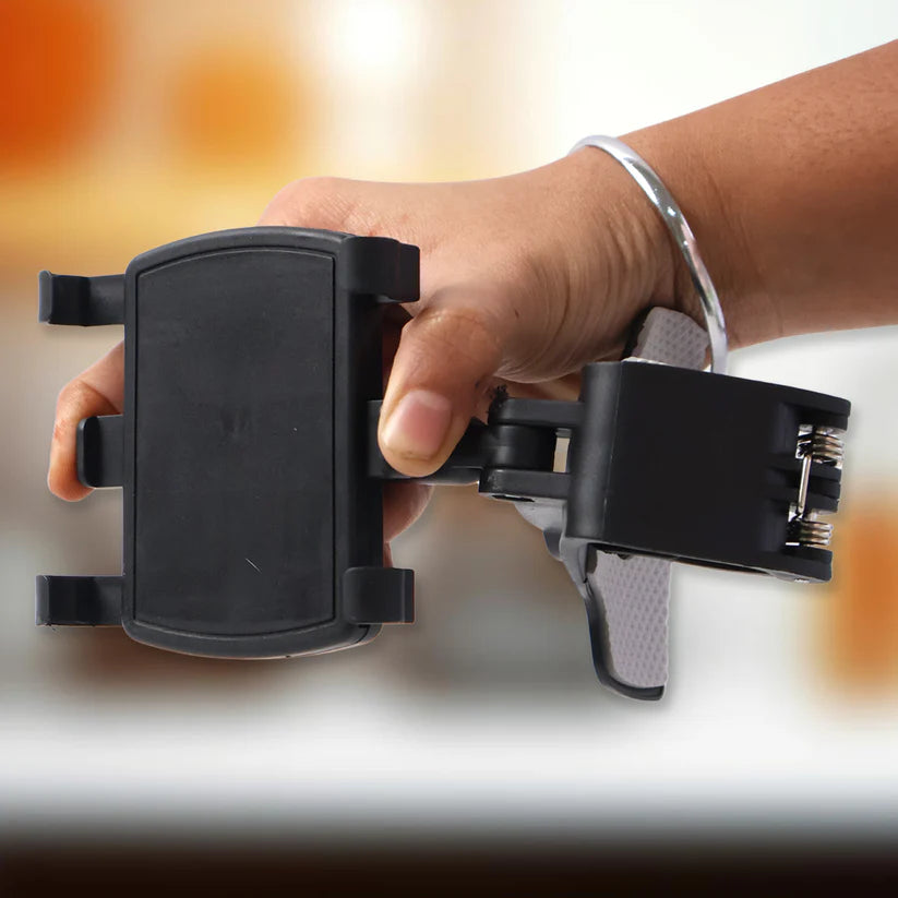 Car Mobile Phone Holder Mount Stand With 360 Degree. Stable One Hand Operational Compatible With Car Dashboard. - 6281