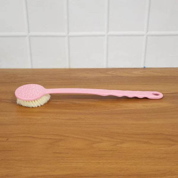 Back Scrubber For Shower Dry Body Brush Back Brush Long Handle (1 Pc  B Grade)