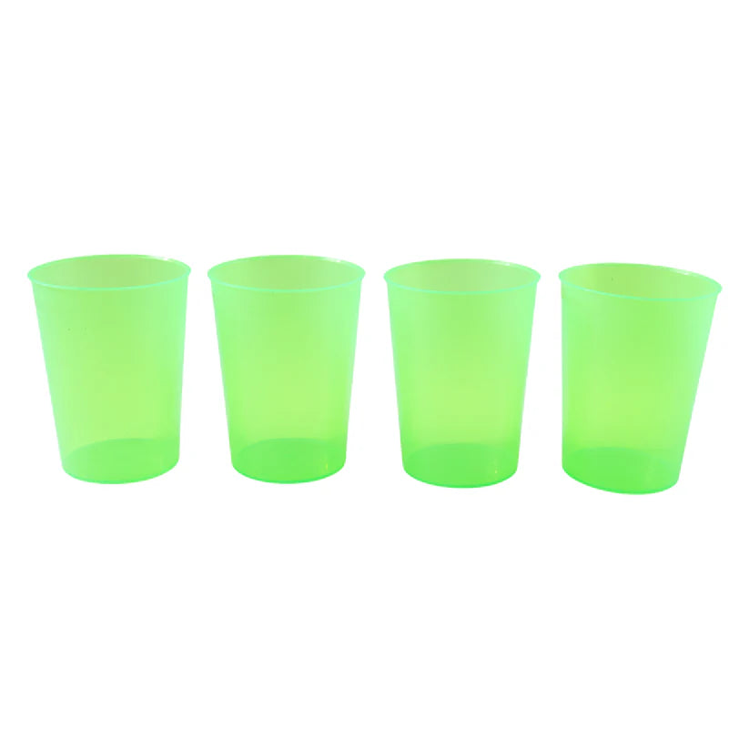 Plastic Tumblers Lightweight Cups  Glass Reusable Drinking Cups Restaurant Cups Dishwasher Safe Beverage Tumblers Glasses For Kitchen Water Transparent Glasses 3 Pc Set - 5560