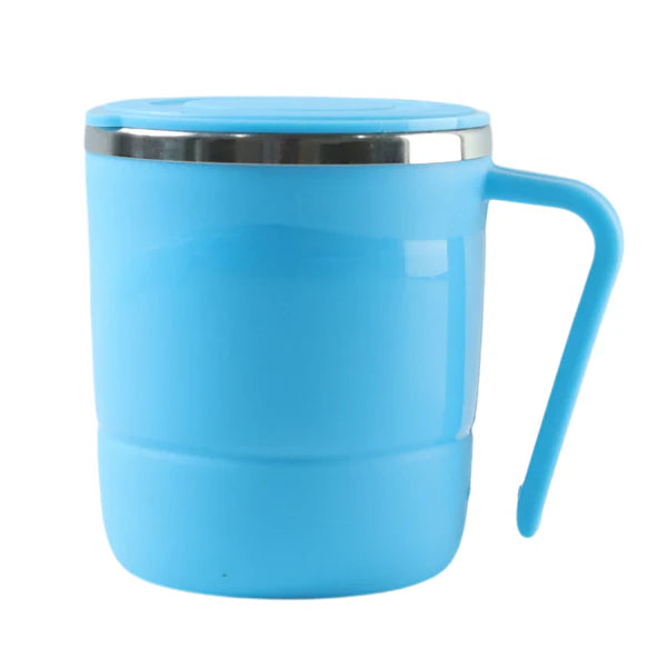 Stainless Steel Lid Cover Hot Coffeetea Mug Hot Insulated Double Wall Stainless Steel Coffee And Milk Cup With Lid - Coffee Cup Approx 250 Ml 300 Ml ( 1 Pc Mix Color)