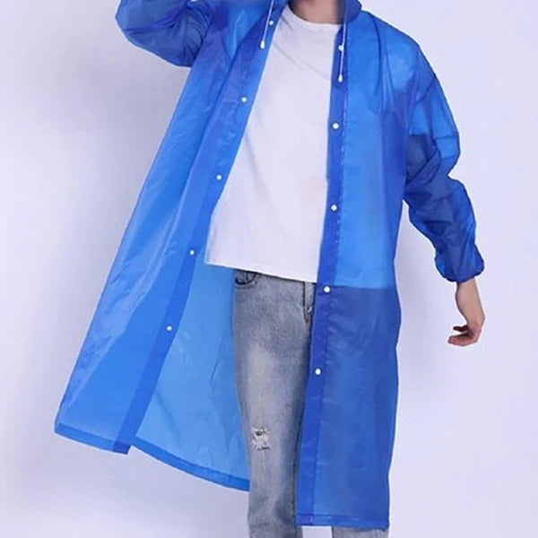 Mix Size Portable Student Rain Coat Kids Girls  Boys Outdoor Traveling Eva Material Raincoatrain Wearrain Suit For Outdoor Accessory (1pc) - 6488