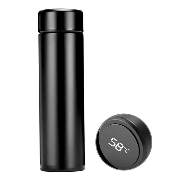 Smart Vacuum Insulated Water Bottle With Led Temperature Display - 0726