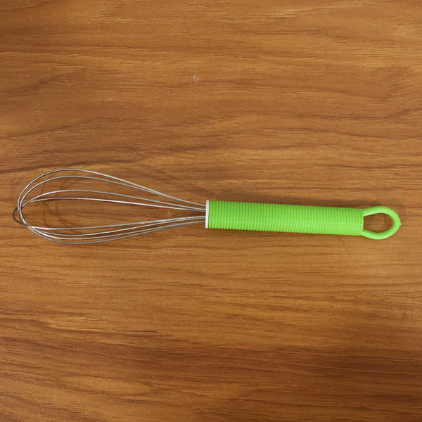 Manual Whisk Mixer Stainless Steel Whisk Cream Whisk Flour Mixer Rotary Egg Mixer Kitchen Baking Tool (16 Cm) - 8158