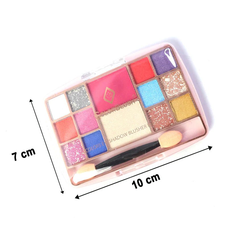 Multi-color Eyeshadow  Compact Makeup Kit (15 Gm  1 Pc)