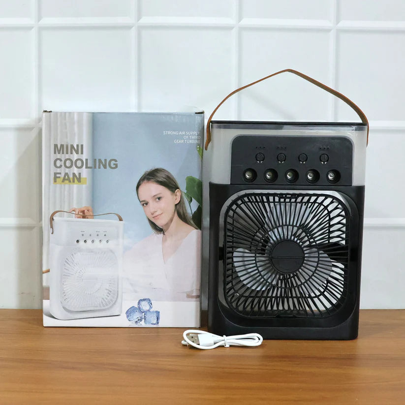 Portable Usb Rechargeable Mini Cooling Fan (1 Pc)
