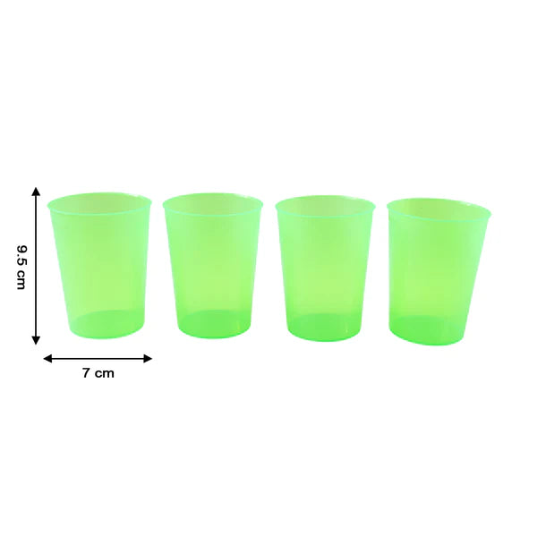 5560 Plastic Tumblers Lightweight Cups  Glass Reusable Drinking Cups Restaurant Cups Dishwasher Safe Beverage Tumblers Glasses For Kitchen Water Transparent Glasses 4 Pc Set