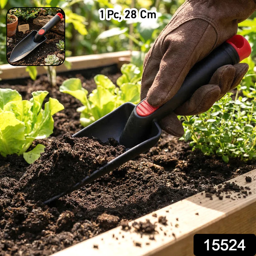 Plastic Heavy Duty Garden Hand Trowel With Measurement Marks (1 Pc)