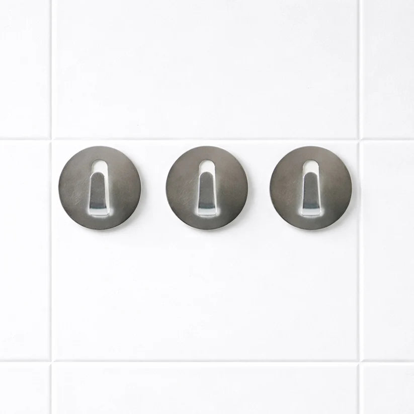 Self- Adhesive Hooks Heavy Duty Wall Hooks Hangers Stainless Steel Waterproof Sticky Hooks For Hanging Robe Coat Towel Kitchen Bathroom And.
