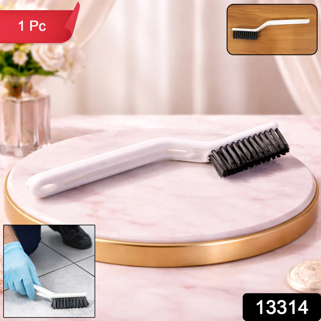 Multifunctional Floor Gap Brush 2 In 1 Cleaning Brush (1 Pc)