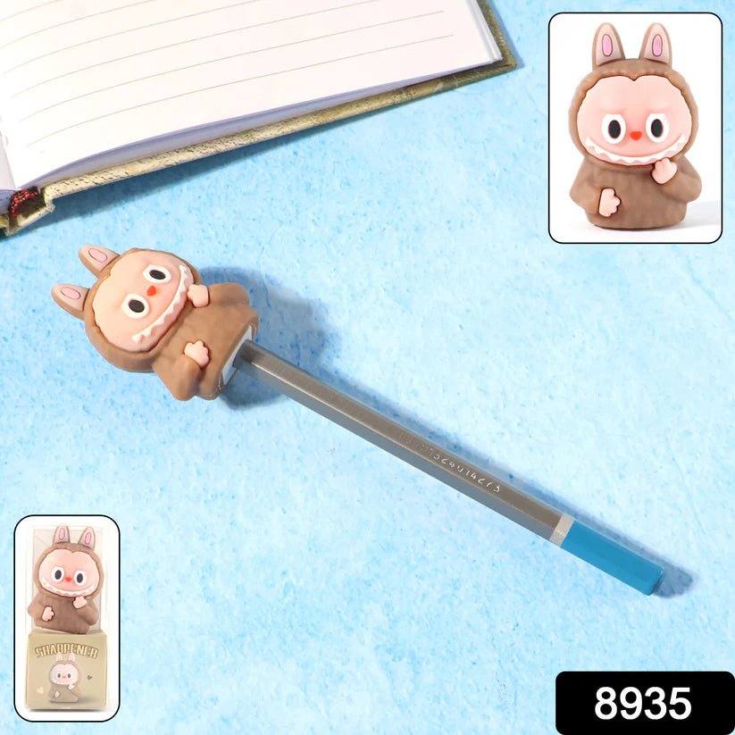 Cartoon 2 In 1 Cute Eraser With Pencil Sharpener (1 Pc  Mix Design)