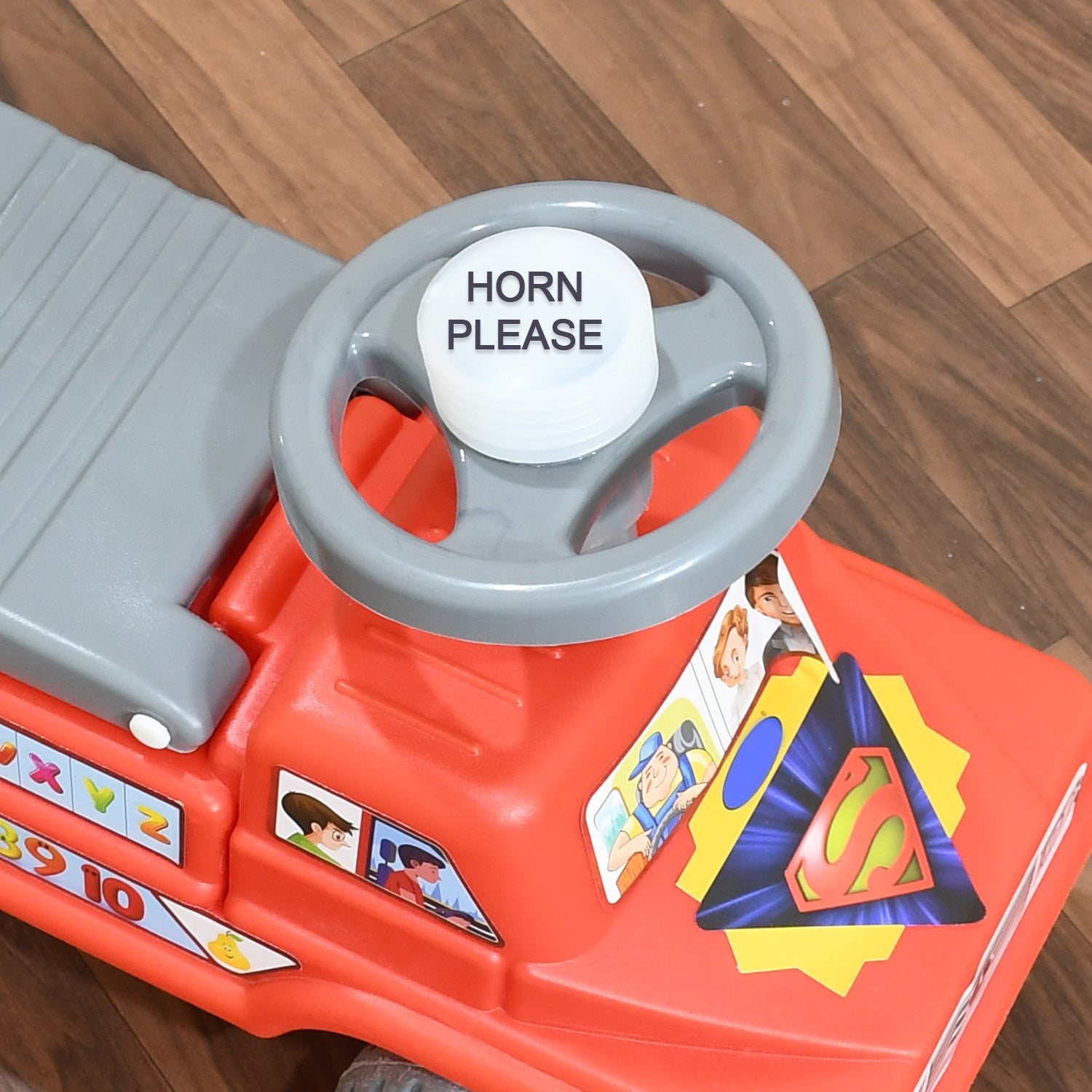 4590  Kids Baby City Ride On Push Car Ride With Backrest Musical Horn For Children Kids Toy Ride-on Kids Toys Toddler Baby Toy Baby Car Suitable For Kids Boysgirls