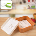 Square Shape Paneer Maker Paneer Mould Tofu Sprouts Mould Press Maker Plastic Paneer Making Mould - 5309Paneer Maker With Lid