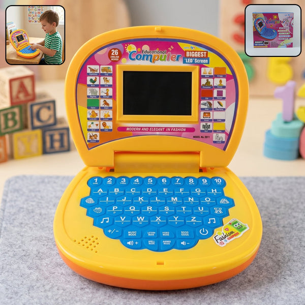 Kids Educational Laptop / Computer – Learning Alphabets, Numbers & Music