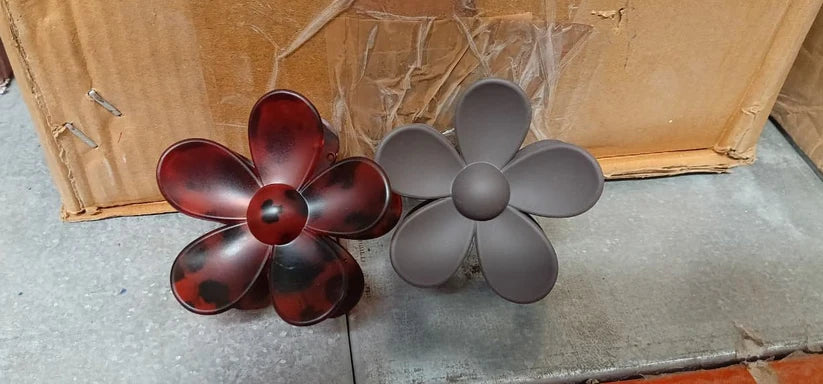 Flower Hair Clips Large Claws Hair Clips Flower Hair Clips (1 Pc)