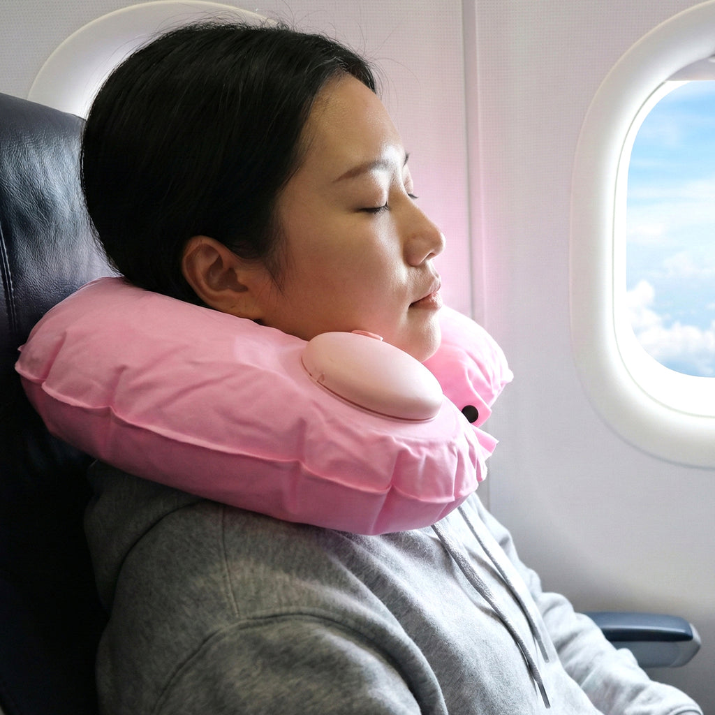 Inflatable Travel Neck Pillow (1 Pc)