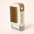 Liquid Dispensing Cleaning Brush with Built-In Soap Dispenser for Home Use (Color may vary)