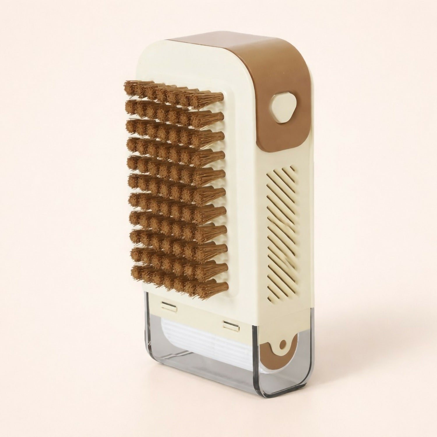 Liquid Dispensing Cleaning Brush with Built-In Soap Dispenser for Home Use (Color may vary)