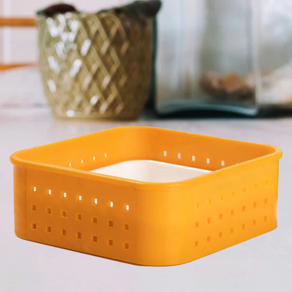Square Shape Paneer Maker Paneer Mould Tofu Sprouts Mould Press Maker Plastic Paneer Making Mould - 5309Paneer Maker With Lid