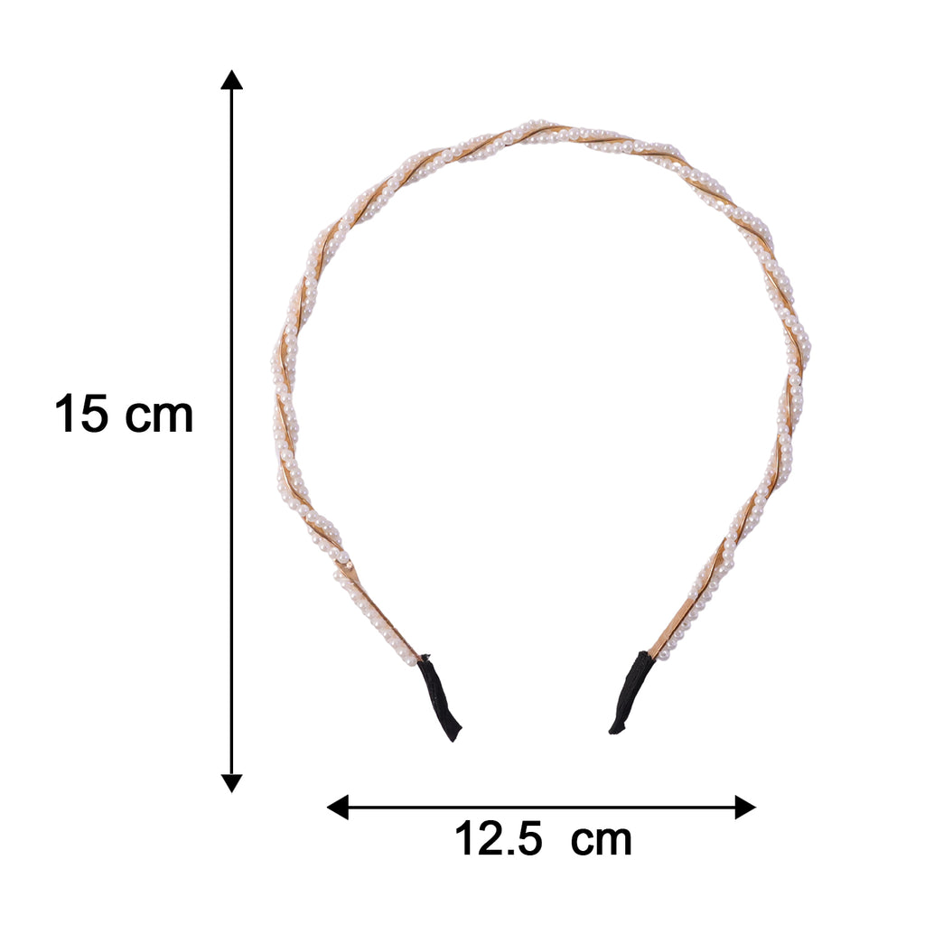 Elegant Pearl Design Hairband (1 Pc)
