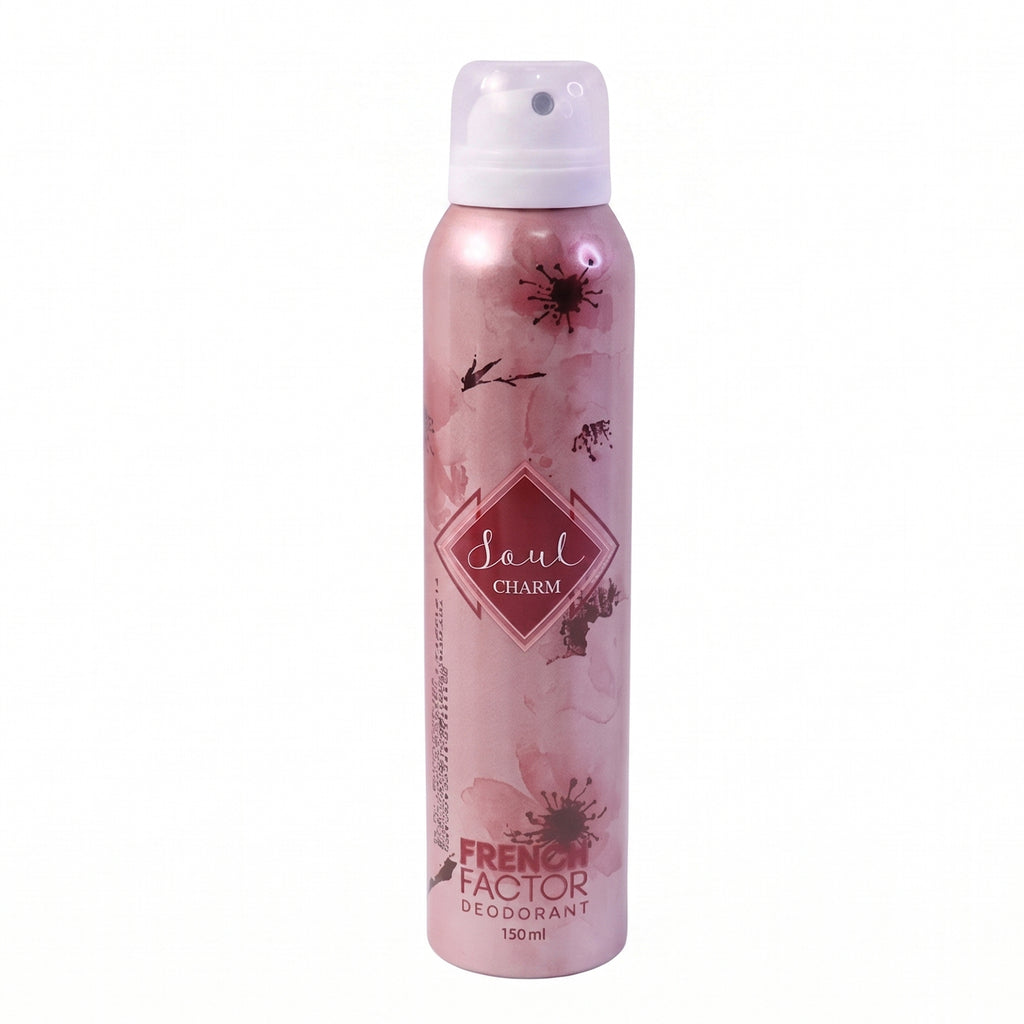 French Factor Soul Charm Deodorant Body Spray (1 Pc 150 Ml)