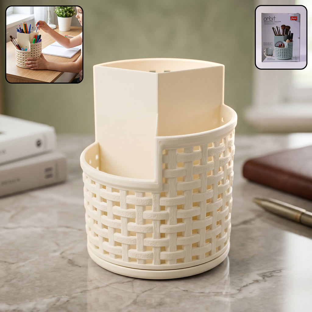 Apex Orbit Revolving Holder 360 Degree Rotating Organizer Stand (1 Pc)
