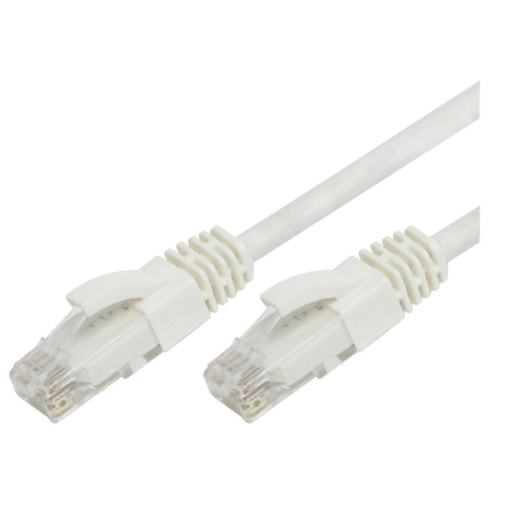 Ethernet Patch Cord CAT5E, RJ45 LAN Cable 5 Yards (White)