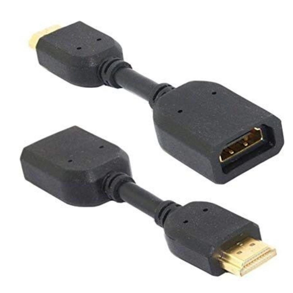 Male to Female HDMI Cables 0.1 (Black)