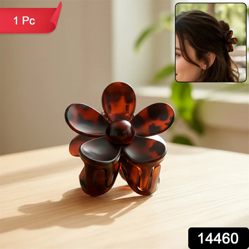 Flower Hair Clips Large Claws Hair Clips Flower Hair Clips (1 Pc)
