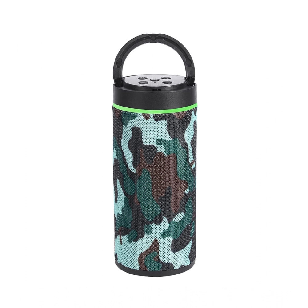Plastic Rubber Wireless KT125 Bluetooth Speaker (Multicolor)