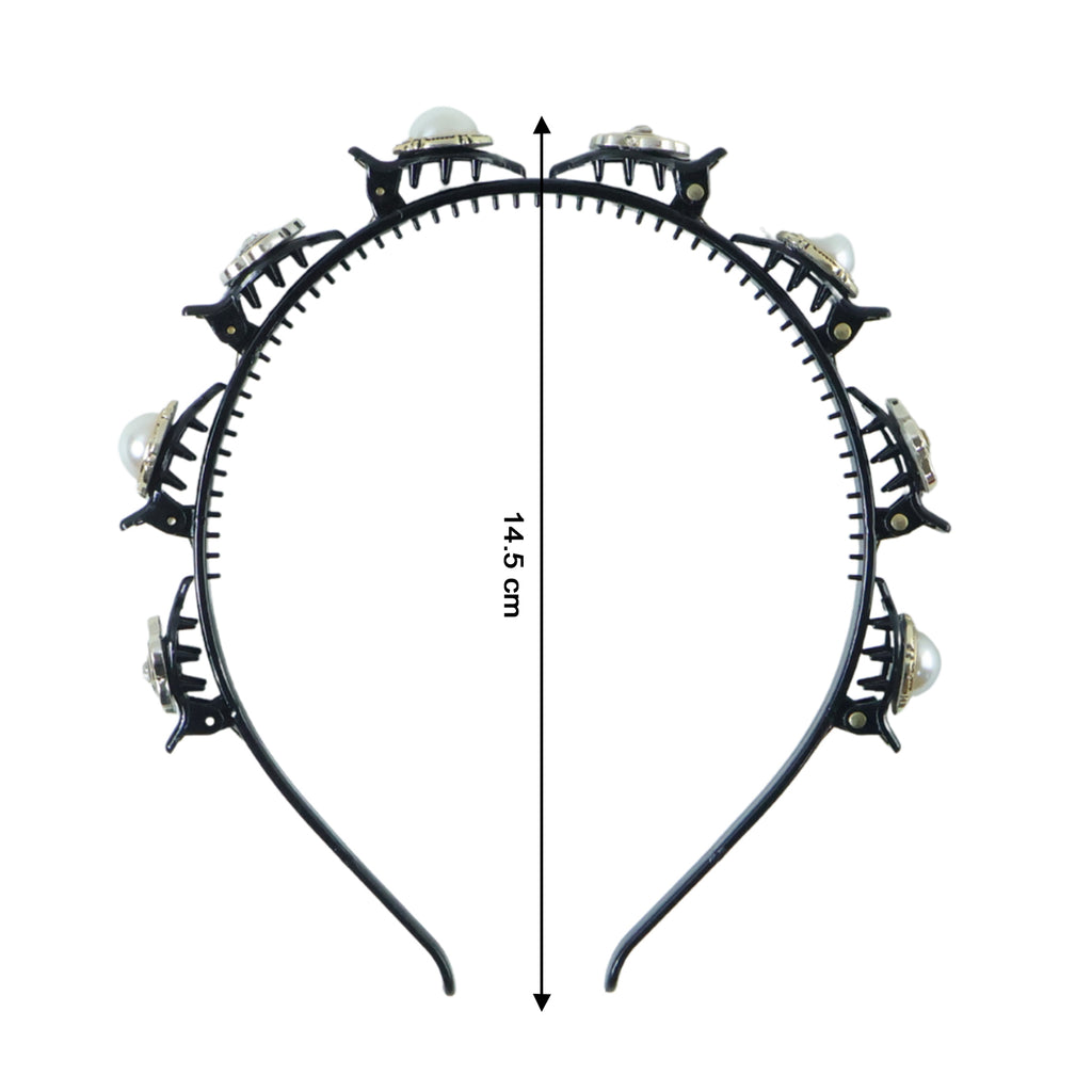 Stylish Fancy Pearl Design Hair Headband (1 Pc)